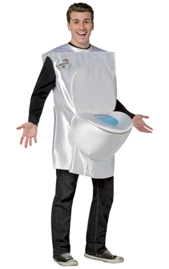 Rasta Imposta All Themes Adult Toilet Costume