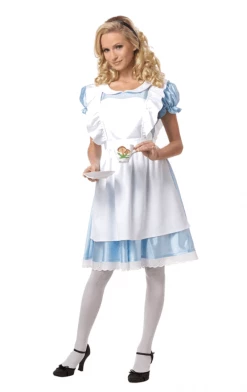 California Costumes All Themes Womens Elegant Alice In Wonderland Costume