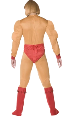 Smiffys All Themes Mens He-Man Superhero Costume