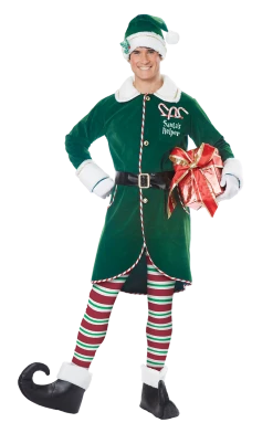 California Costumes Mens Workshop Elf Costume All Themes