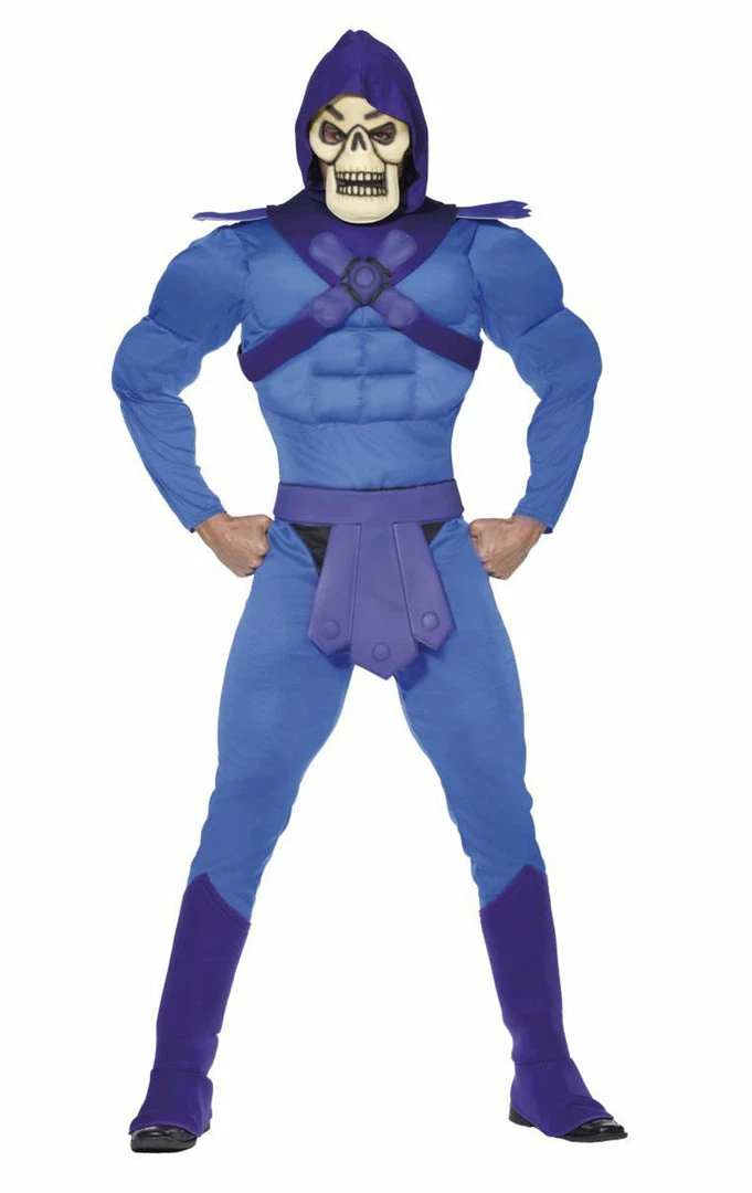 Smiffys 80s Skeletor Costume All Themes 3 Smiffys 80s Skeletor Costume All Themes