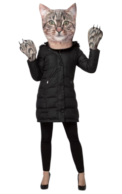 Rasta Imposta Paws And Head Cat Costume