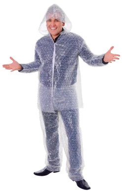 Bristol Novelty Adult Bubble Wrap Suit