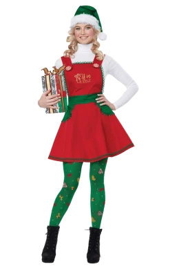 California Costumes Womens Elf In Charge Costume