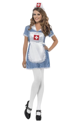 Smiffys Adult Classic Nurse Costume All Themes
