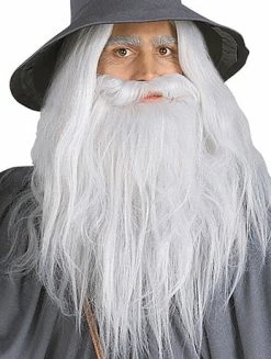 Rubies Adult Gandalf Beard And Wig Set