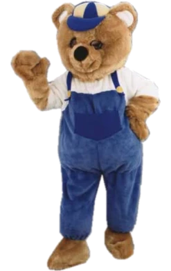 Auverge Jouets All Themes Luxury Cuddly Bear Mascot Costume