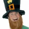 Smiffys All Themes Adult Leprechaun Hat And Beard