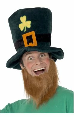 Smiffys All Themes Adult Leprechaun Hat And Beard