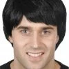 Smiffys All Themes Mens Black Fred Flintstone Wig