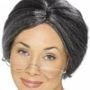 Smiffys Granny Wig Grey