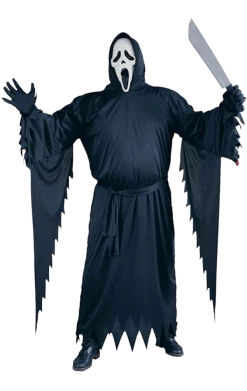 Palmer Scream Ghostface Costume (Plus Size)