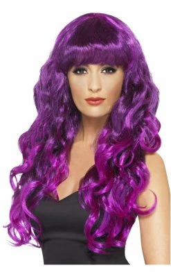 Smiffys Siren Wig PURPLE