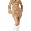 California Costumes Disco Dolly 70s Costume All Themes