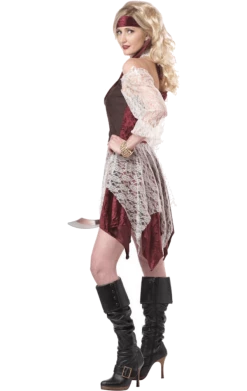 California Costumes All Themes Ladies Sultry South Seas Pirate Costume
