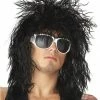 California Costumes All Themes Rockin Dude Black Wig