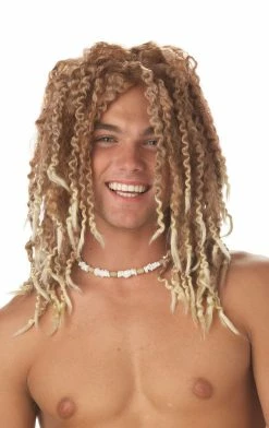 California Costumes Beach Bum Blonde Wig All Themes