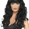 Smiffys Siren Black Wig All Themes