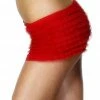 Smiffys All Themes Ruffle Lace Panties RED