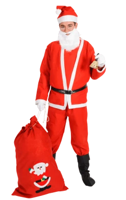 Alibaba Adult Bargain Christmas Santa Costume