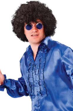 Bristol Novelty Economy Black Afro Wig All Themes