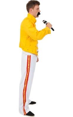 Orion Costumes All Themes Mens Deluxe Freddie Mercury Costume