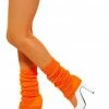 Smiffys Orange Leg Warmers All Themes