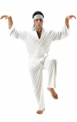 Palmer Adult Daniel San Karate Kid Costume All Themes