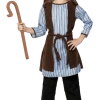 Smiffys Childrens Shepherd Nativity Costume And Staff