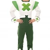 Orion Costumes Adult Green Cross Code Man Costume