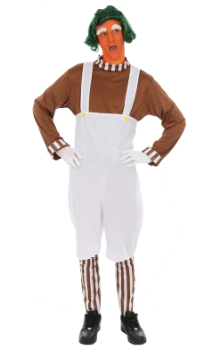 Orion Costumes All Themes Mens Oompa Loompa Costume