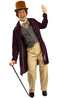 Orion Costumes Mens Willy Wonka Movie Costume