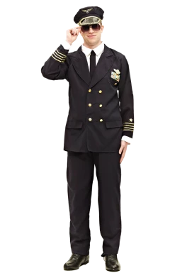 Orion Costumes Adult Pilot Uniform Costume Mens Costumes