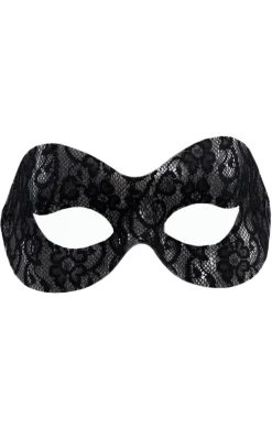 Bristol Novelty Black Lace Domino Facepiece