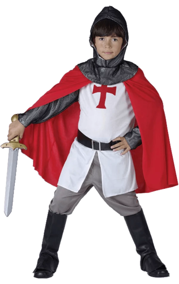 Bristol Novelty Child Crusader Boy Costume 3 Bristol Novelty Child Crusader Boy Costume
