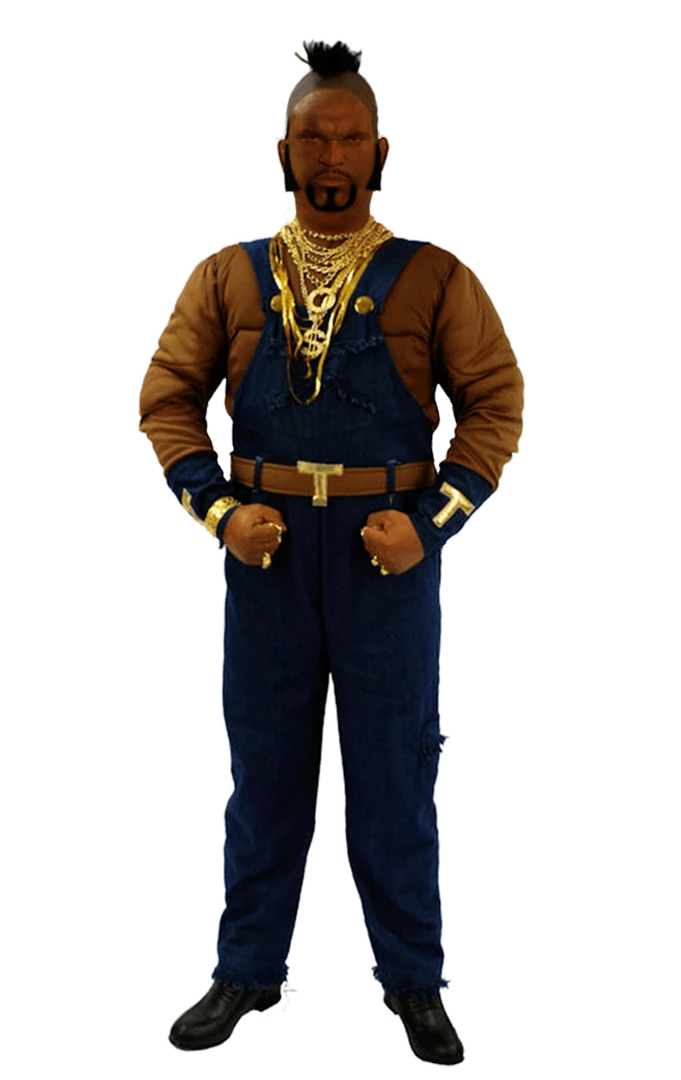 Orion Costumes Mens Mr. T Costume 3 Orion Costumes Mens Mr. T Costume