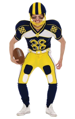 Orion Costumes Mens American Football Player Costume