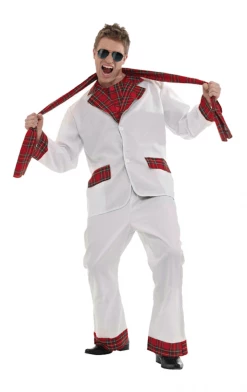 Orion Costumes Adult The Bay City Rollers 1970s Costume