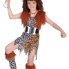 Bristol Novelty All Themes Child Cavegirl And Wig Costume
