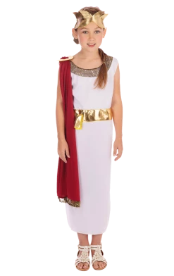 Bristol Novelty Child Aphrodite Greek Costume