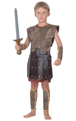 Bristol Novelty Child Warrior Boy Costume