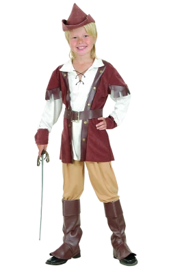 Bristol Novelty Boys Robin Hood Costume All Themes