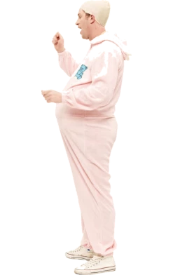 Orion Costumes Adult Pink Babygrow Costume All Themes