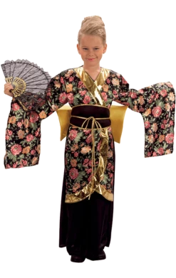 Bristol Novelty Child Geisha Japanese Costume