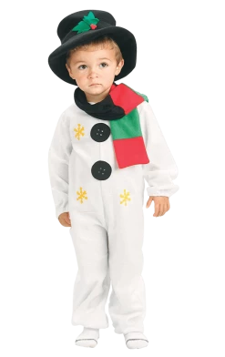 Bristol Novelty Kids Cute Snowman Costume