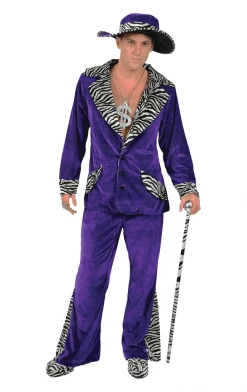 Orion Costumes Mens Costumes Adult Purple Pimp Costume