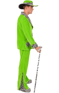 Orion Costumes Adult Green Pimp Costume Mens Costumes