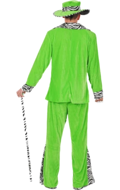 Orion Costumes Adult Green Pimp Costume Mens Costumes
