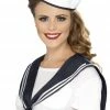 Smiffys Adult Sailor Hat And Collar All Themes