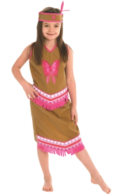 Rubies All Themes Child Indian Squaw Costume